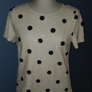 J Crew Sequince Top